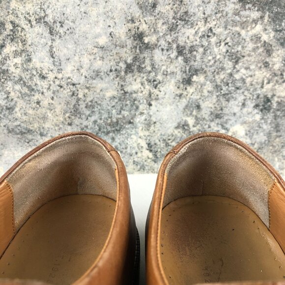 Cole Haan Men\'s Size 9.5M Warren Grand.OS Brown Leather Cap Toe Oxford Shoes main image 6